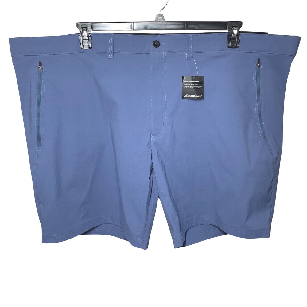Eddie Bauer Horizon Guide Wander Short Mens 52T Blue Tall Horizon Guide New